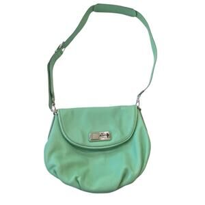 Marc by Marc Jacobs Classic Q Natasha crossbody bag in mint green leather